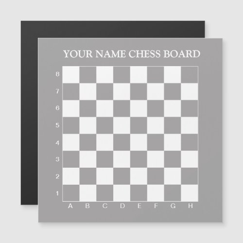 Small thin cheap magnetic chess board with numbers magnetic invitation