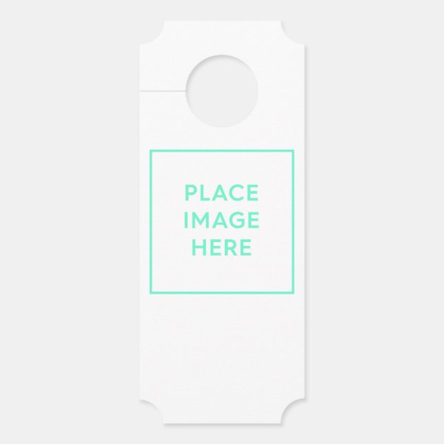 Small Ticket Doorhanger, Semi Gloss Door Hanger (Front)