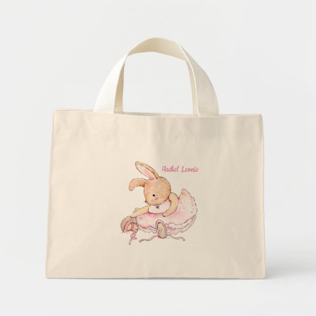 Small Tote Bag - Childs Ballerina Bag (Front)