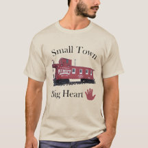 Small Town Big Heart-Men's T-Shirt