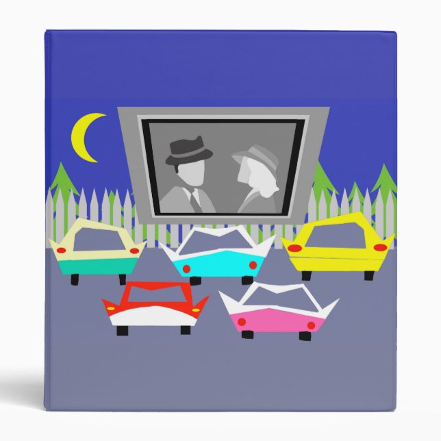 Small Town Drive-In Movie Binder (Front)