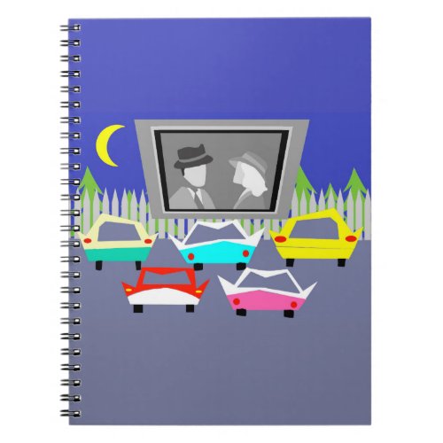 Small Town Drive_In Movie Notebook
