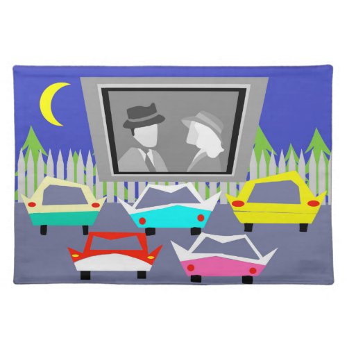Small Town Drive_In Movie Placemat