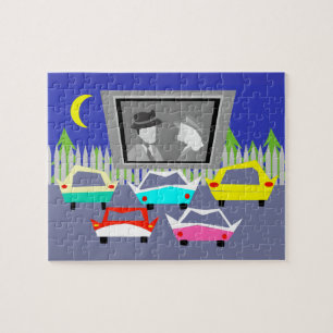 Small Town Drive-In Movie Puzzle