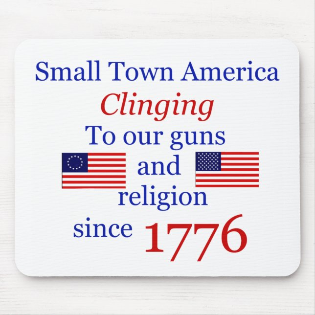 Small Town Proud Mouse Pad (Front)