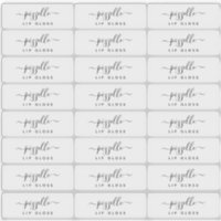 Small Translucent Clear Makeup Label Lip Gloss etc