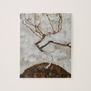Small Tree In Late Autumn by Egon Schiele Jigsaw Puzzle