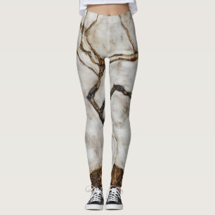 Small Tree In Late Autumn by Egon Schiele Leggings