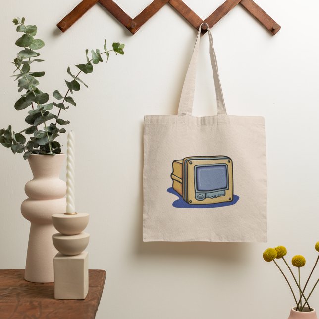 Small TV Set Tote Bag (Creator Uploaded)
