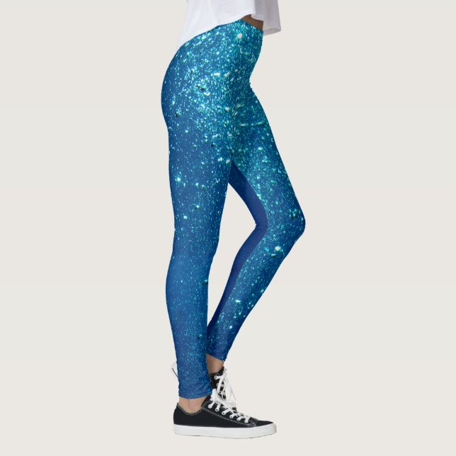 Small Underwater Bubbles Leggings (Right)