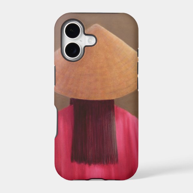 Small Vietnam back view Iphone Case (Back)