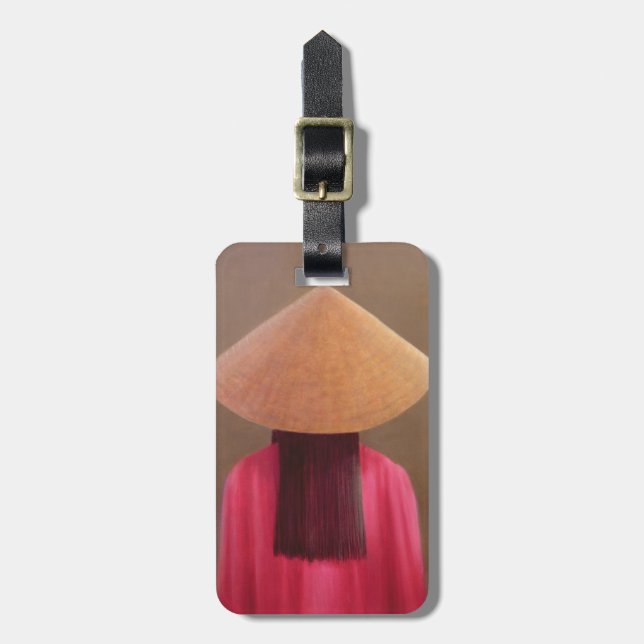 Small Vietnam back view Luggage Tag (Front Vertical)