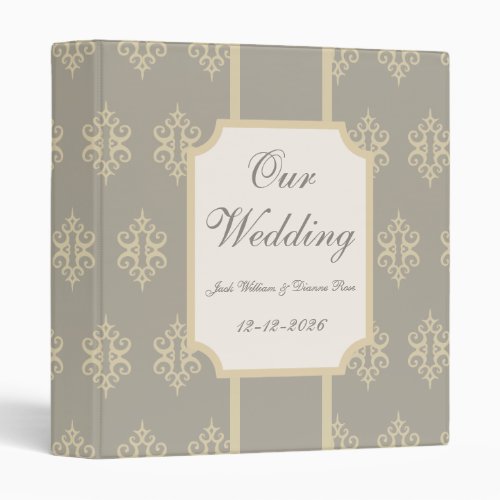 Small Vintage Lace Wedding Scrapbook Album Gift