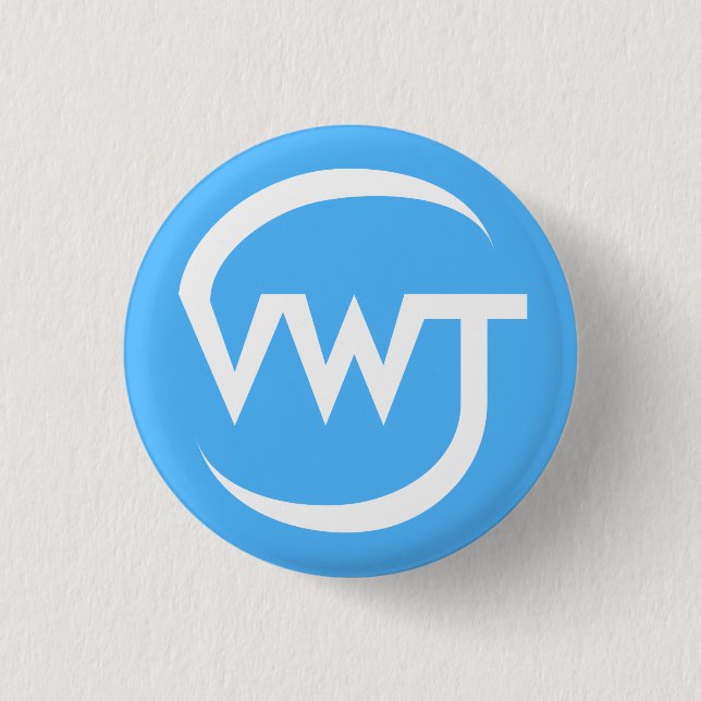Small VWT Logo button (Front)