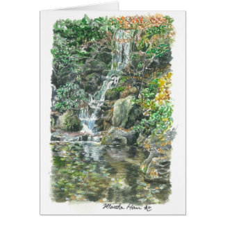 Small waterfall cards
