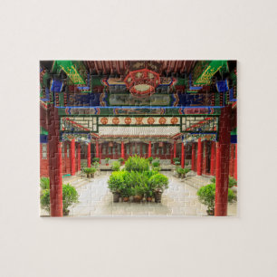 Small Wild Goose Temple, China Jigsaw Puzzle
