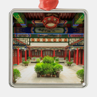 Small Wild Goose Temple, China Metal Ornament
