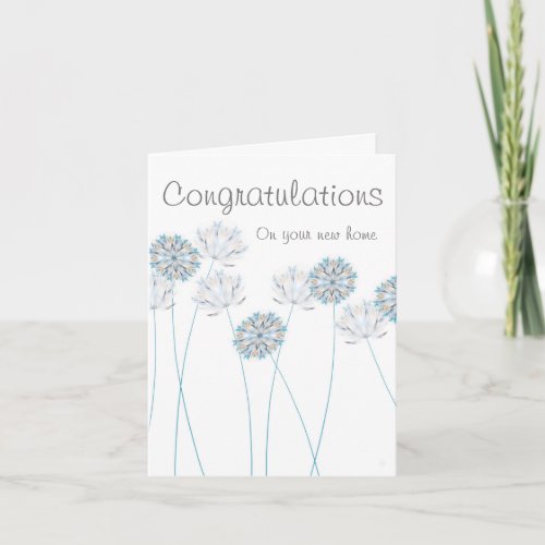 Small with envelope _ Congratulations new home Card