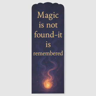 Small wonders, timeless magic bookmarks