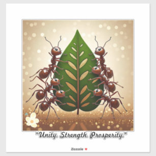 "Small Wonders United" Sticker