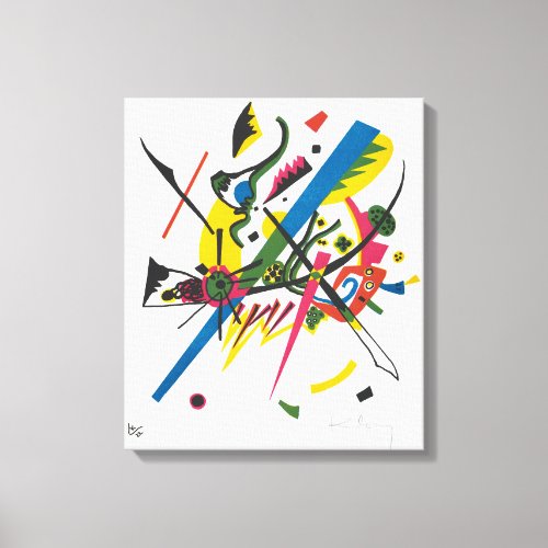 Small Worlds 1  Kandinsky  Canvas Print