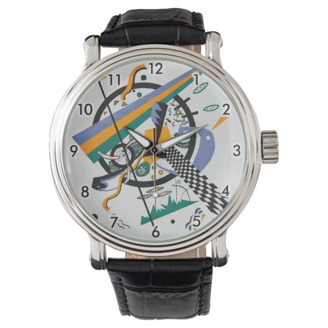 Small Worlds IV, Abstract, Wassily Kandinsky Watch (Front)