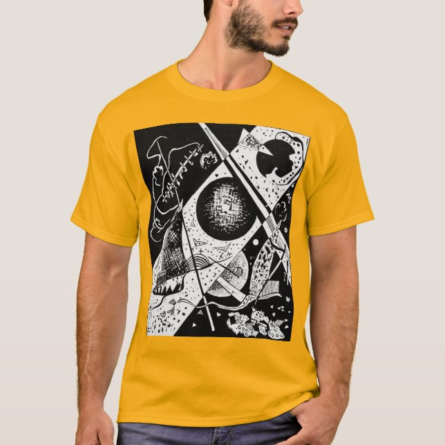 Small Worlds VI - Wassily Kandinsky Art T-Shirt (Front)