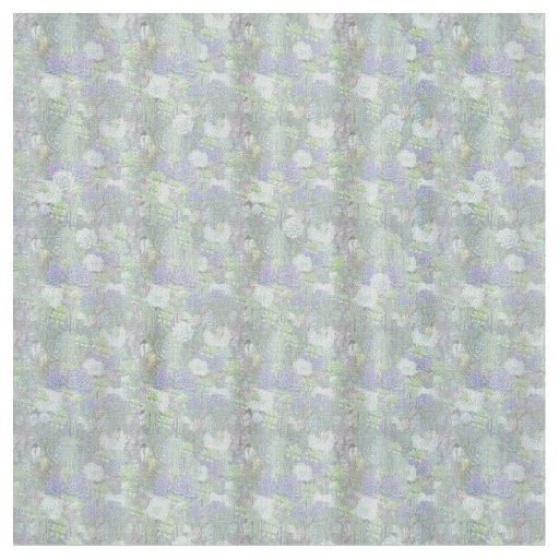 Smaller Repeat Pattern of Succulents on Silk Fabric