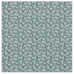 Smaller Repeat Pattern Succulents on Pine-Green Fabric