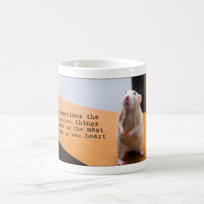 Smallest Things Take up the Most Room in Heart Mug