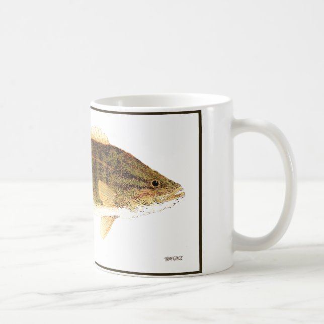 Smallmouth Bass Coffee Mug (Right)
