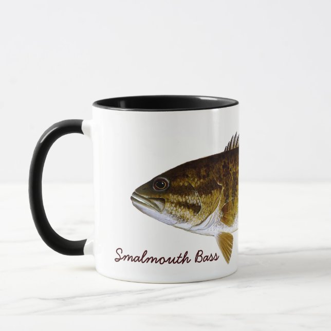 SMALLMOUTH BASS MUG (Left)