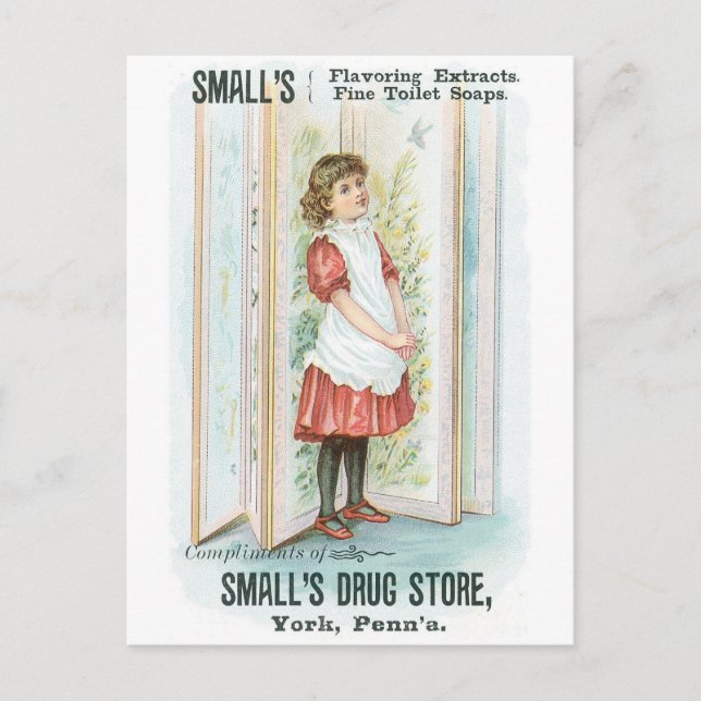 Smalls Flavoring Extracts Postcard (Front)