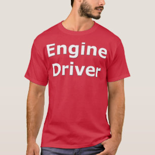 SMandH 0142 Engine Driver T-Shirt