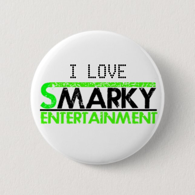 Smarky Entertainment (Badge) Pinback Button (Front)