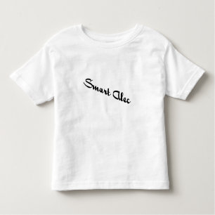 Smart Alec Toddler T-shirt