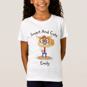 Smart and Cute Cat T-Shirt