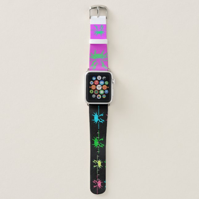 smart AXOLOTL Apple Watch Band (Front)
