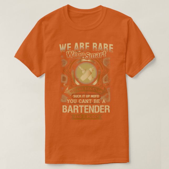 Smart Bartender T-Shirt (Design Front)