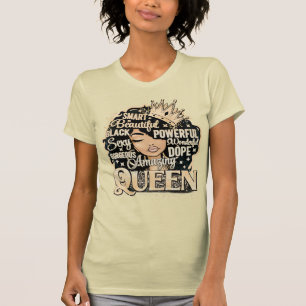 Smart Beautiful Amazing Black Queen Melanin Sista T-Shirt