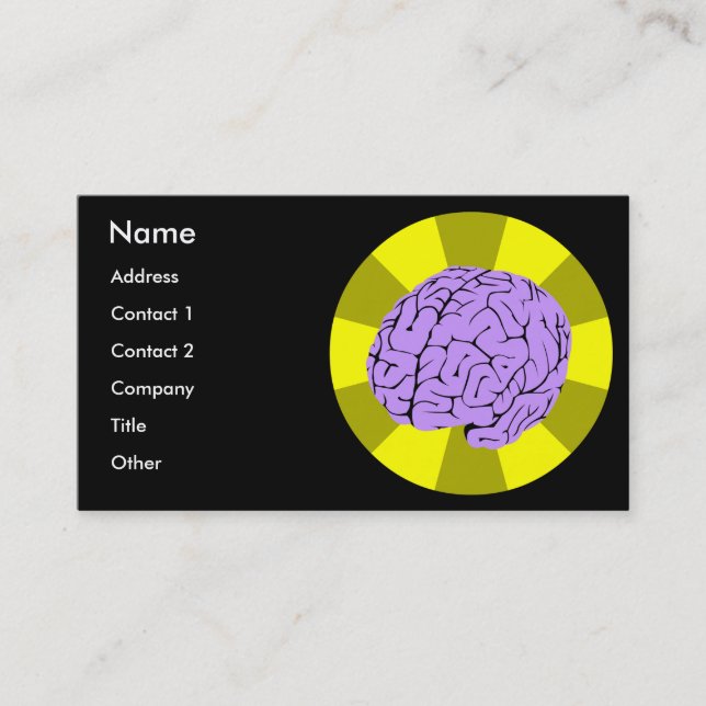 Smart Brain Business Card (Front)