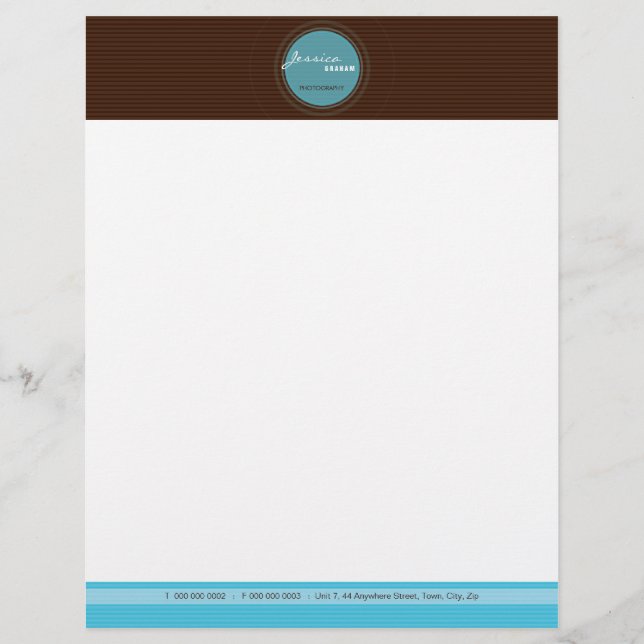 SMART BUSINESS LETTERHEAD :: radiate 4 (Front)