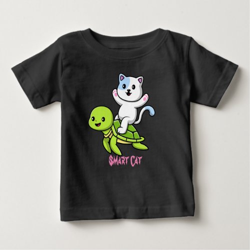 Smart Cat Baby T_Shirt