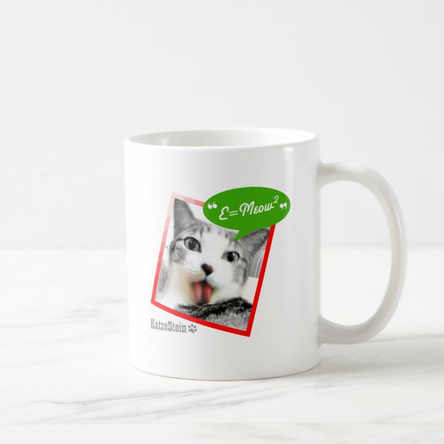 smart cat coffee mug (Right)