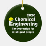 Smart Chemical Engineer Ceramic Ornament