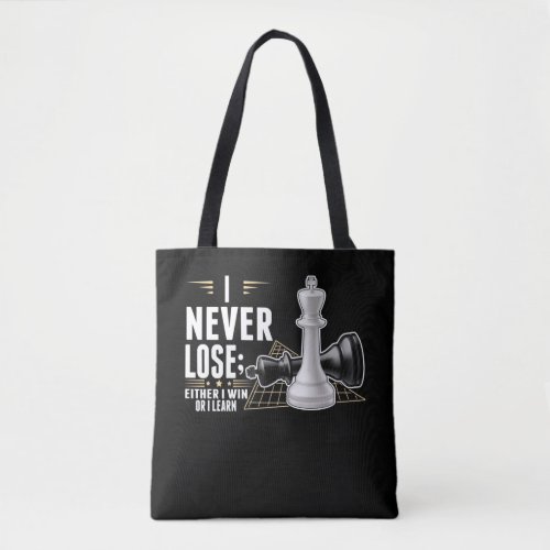 Smart Chess Player Intelligent Board game Tote Bag