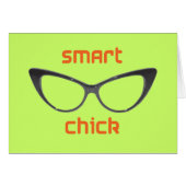 Smart Chick Geek Eyeglasses (Front Horizontal)