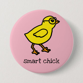 Smart Chick - Large Button