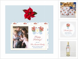 Smart Christmas Poinsettia Bouquet 
