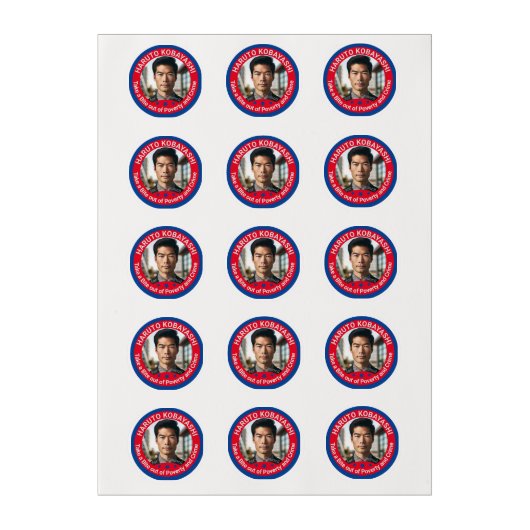 Smart City Council Election Custom Photo Campaign Edible Frosting Rounds (Sheet)